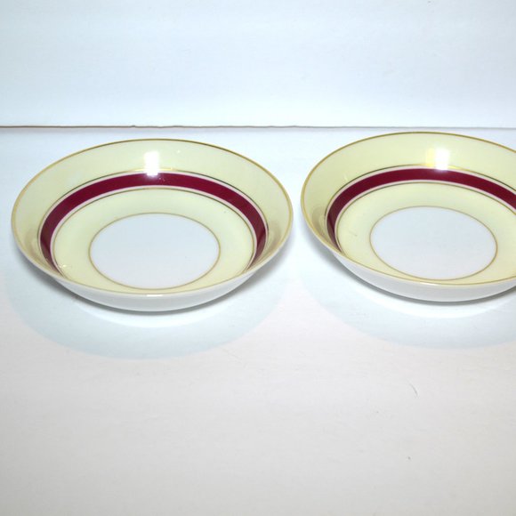 Ransom China Made In Japan  5 Small Plates/Saucers And 2 Small Bowels - Picture 4 of 7